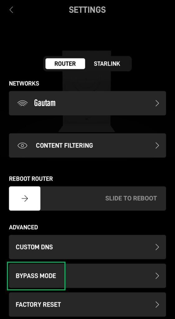 Bypass-Starlink-WiFi-Router