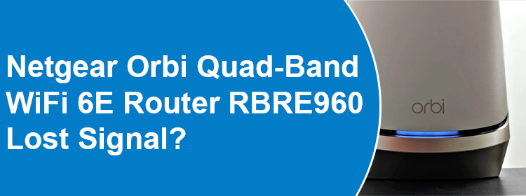 Netgear Orbi Quad-Band WiFi 6E Router RBRE960