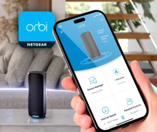 Orbi Login through Mobile App