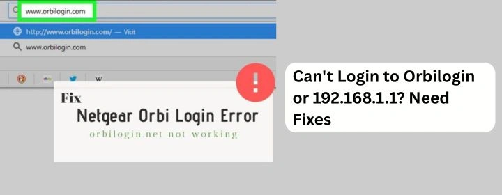 Orbilogin not working